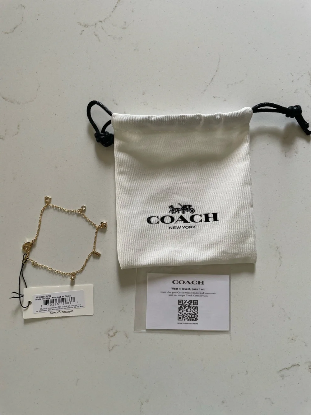Coach new tag